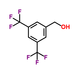 3,5-二(三氟甲基)苯甲醇结构式