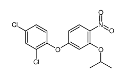 4-(2,4-dichlorophenoxy)-1-nitro-2-propan-2-yloxybenzene Structure