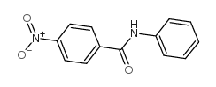 4-硝基苯甲酰替苯胺结构式