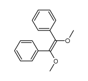 (Z)-α,α'-dimethoxystilbene Structure