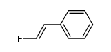 (E/Z)-1-Fluoro-2-phenylethylene结构式
