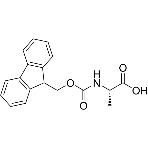 Fmoc-L-丙氨酸结构式