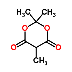 甲基丙二酸亚异丙酯结构式