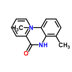 N-(2,6-二甲基苯基)-2-吡啶甲酰胺结构式