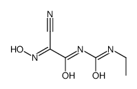 (2E)-2-cyano-N-(ethylcarbamoyl)-2-hydroxyiminoacetamide Structure
