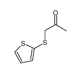 1-(2-噻酚硫基)丙酮结构式