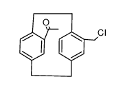 1-(42-(chloromethyl)-1,4(1,4)-dibenzenacyclohexaphane-12-yl)ethan-1-one Structure