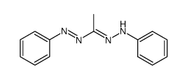 N,N'-diphenyl-C-methylformazan结构式
