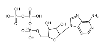 [[(2R,3S,4R,5R)-5-(6-aminopurin-9-yl)-3,4-dihydroxyoxolan-2-yl]methoxy-hydroxyphosphoryl] phosphono hydrogen phosphate Structure