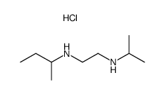 N-sec-Butyl-N'-isopropyl-ethane-1,2-diamine; hydrochloride Structure