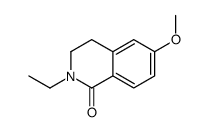 2-Ethyl-6-methoxy-3,4-dihydro-1(2H)-isoquinolinone Structure
