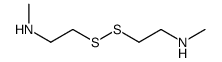 N-methyl-2-[2-(methylamino)ethyldisulfanyl]ethanamine结构式