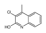 3-氯-4-甲基喹啉-2(1h)-酮结构式