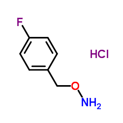 O-(4-FLUOROBENZYL)HYDROXYLAMINE HYDROCHLORIDE Structure