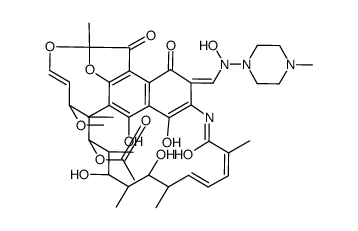 Rifampicin N-4'-Oxide Structure