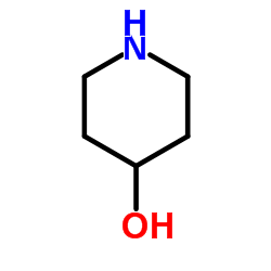 4-Piperidinol Structure
