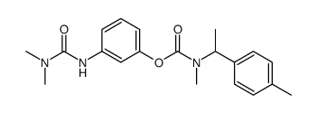 3-[3'-(N, alpha,4-dimethylbenzyl-N-methylcarbamoyloxy)phenyl]-1,1-dimethylurea结构式