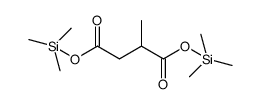 2-Methylsuccinic acid bis(trimethylsilyl) ester Structure