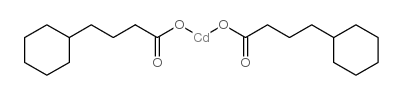 cadmium cyclohexanebutyrate Structure