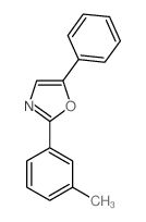 Oxazole,2-(3-methylphenyl)-5-phenyl- picture