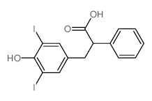 碘阿芬酸结构式