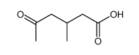 2-methyl-4-oxo-pentane-1-carboxylic acid Structure