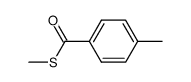 4-Methylthiobenzoic acid S-methyl ester结构式