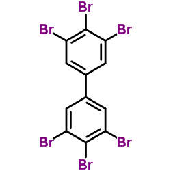 3,3',4,4',5,5'-Hexabromobiphenyl Structure