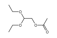 acetoxyacetaldehyde diethylacetate Structure