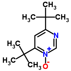 4,6-Di-tert-butylpyrimidine 1-oxide Structure