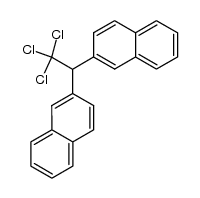 1,1,1-trichloro-2,2-di-[2]naphthyl-ethane Structure