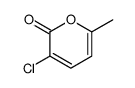 3-chloro-6-methylpyran-2-one结构式