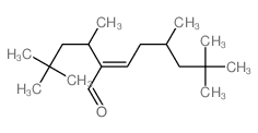 2-Octenal,5,7,7-trimethyl-2-(1,3,3-trimethylbutyl)-结构式