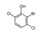 2-bromo-3,6-dichlorophenol structure