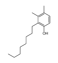 3,4-dimethyl-2-octylphenol Structure