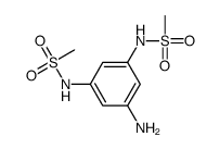 N-[3-amino-5-(methanesulfonamido)phenyl]methanesulfonamide结构式