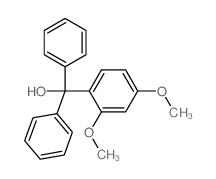 (2,4-dimethoxyphenyl)-diphenyl-methanol结构式