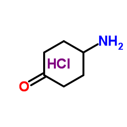 4-Aminocyclohexanone hydrochloride (1:1) Structure