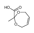 1,3-Dioxepin-2-carboxylicacid,4,7-dihydro-2-methyl-(9CI) Structure
