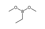 Ethyldimethoxyboron Structure