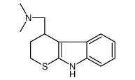 N,N-Dimethyl-2,3,4,9-tetrahydrothiopyrano(2,3-b)indole-4-methylamine structure