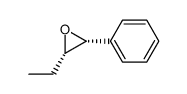 cis-2-ethyl-3-phenyl-oxirane Structure