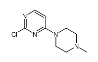 2-氯-4-(4-甲基哌嗪-1-基)嘧啶结构式