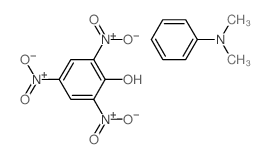N,N-dimethylaniline; 2,4,6-trinitrophenol结构式