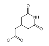 2-(2,6-DIOXOPIPERIDIN-4-YL)ACETYL CHLORIDE结构式
