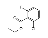 ethyl 2-chloro-6-fluoro-benzoat Structure