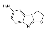 Thiazolo[3,2-a]benzimidazol-6-amine, 2,3-dihydro- (9CI) Structure