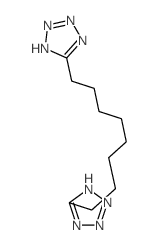 1H-Tetrazole,5,5'-(1,8-octanediyl)bis- (9CI) Structure
