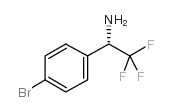 (S)-1-(4-bromophenyl)-2,2,2-trifluoroethanamine Structure
