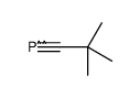 1-Phospha-1-butyne, 3,3-dimethyl-结构式